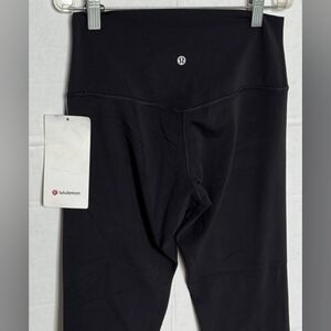NWT 🍋  Lululemon 🍋 Align 25"  Black Size 8